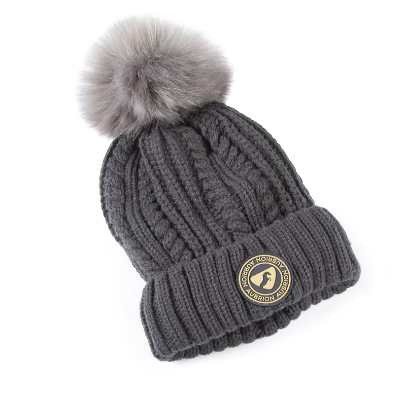 Shires Aubrion Northwood Fleece Lined Hat in Charcoal